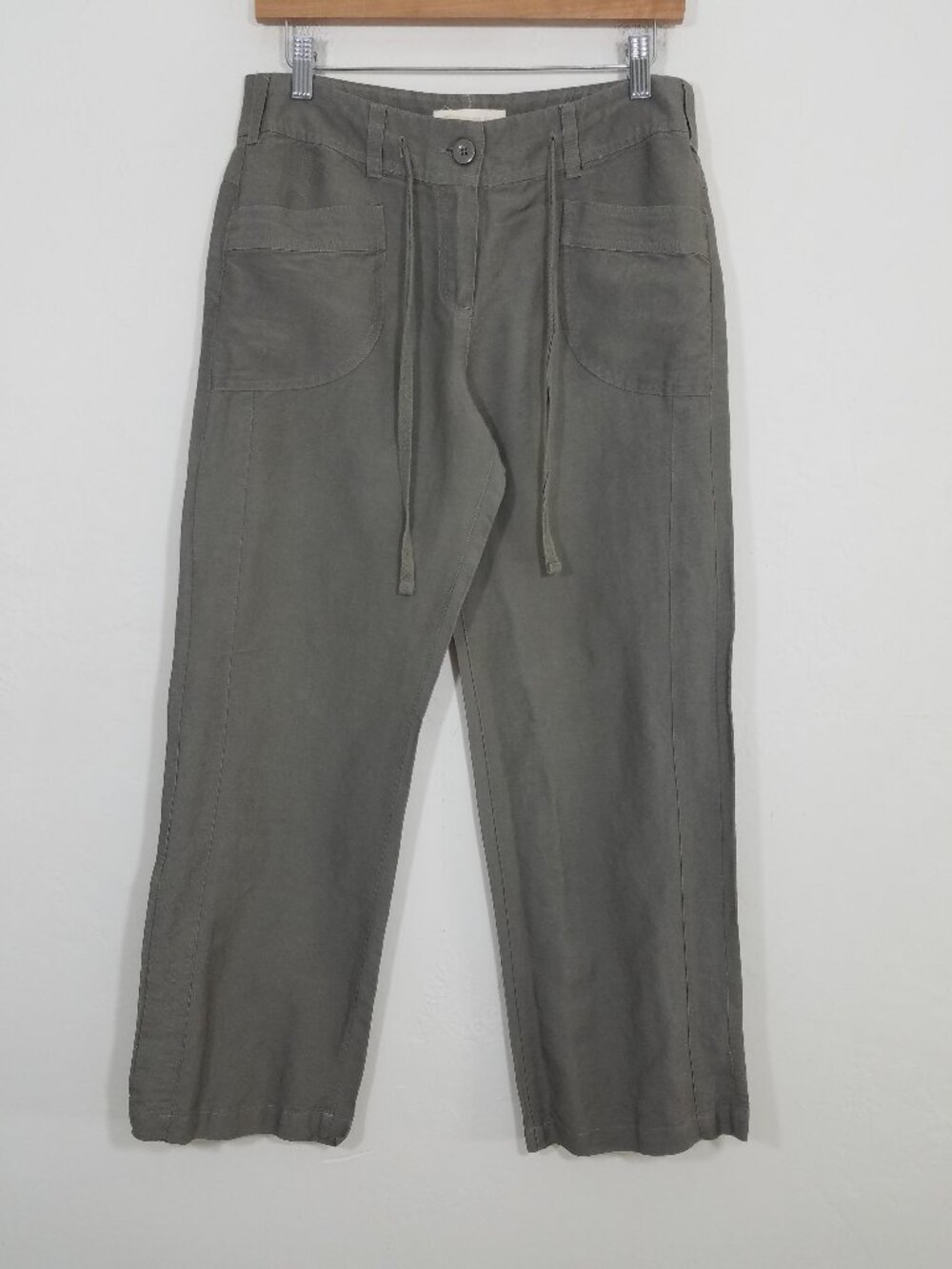 Sandro Linen Blend Pants Size 8P
